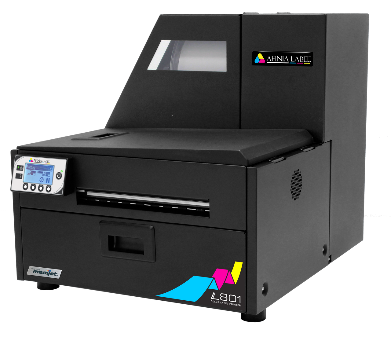 Afinia L801 high-speed color label printer with Memjet technology for professional-grade label production
