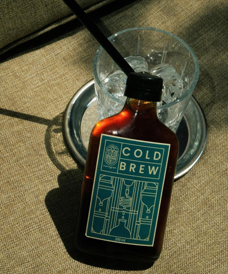 A picture of coffee label