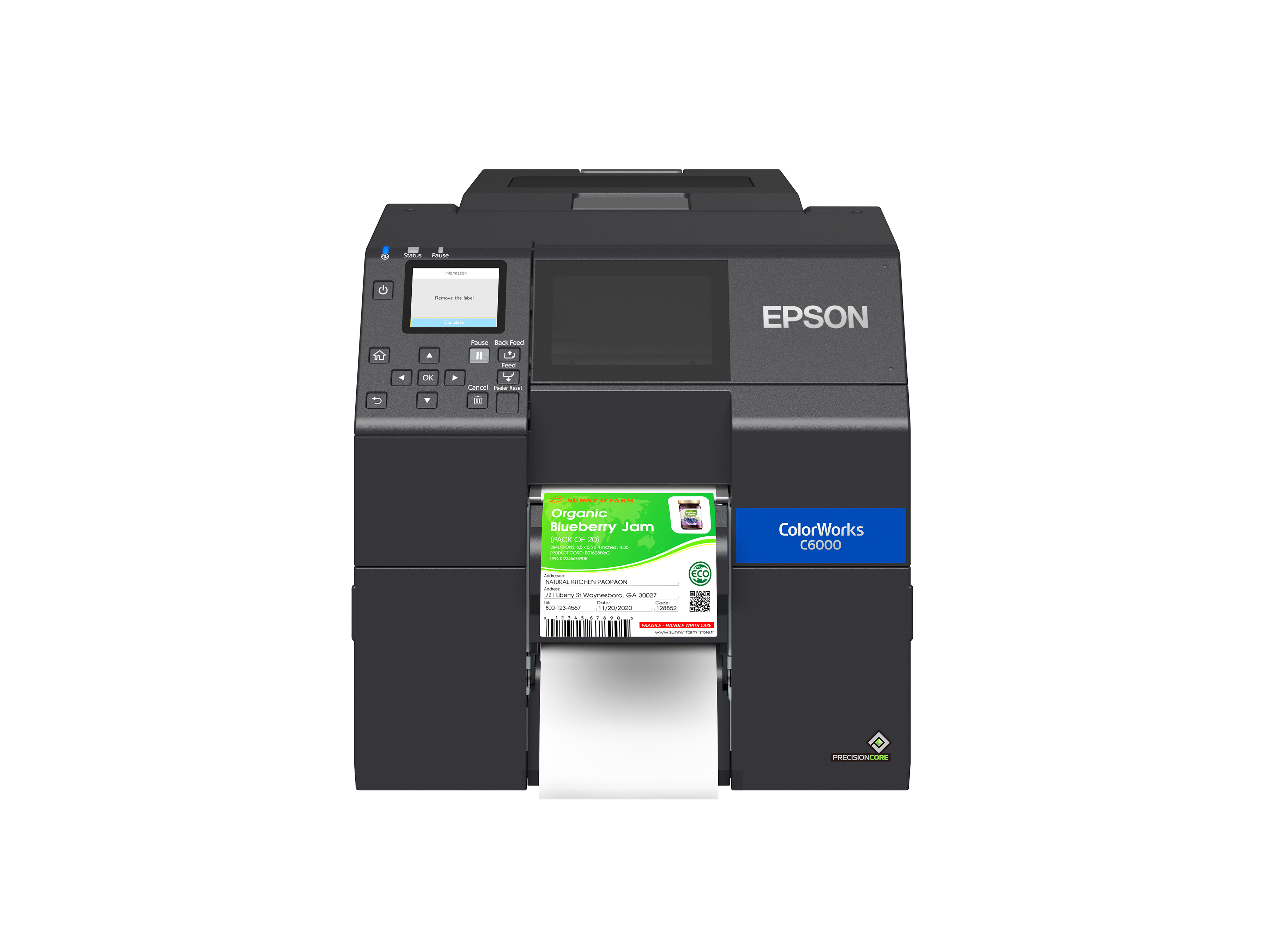 Epson C6000P Printer with Peeler