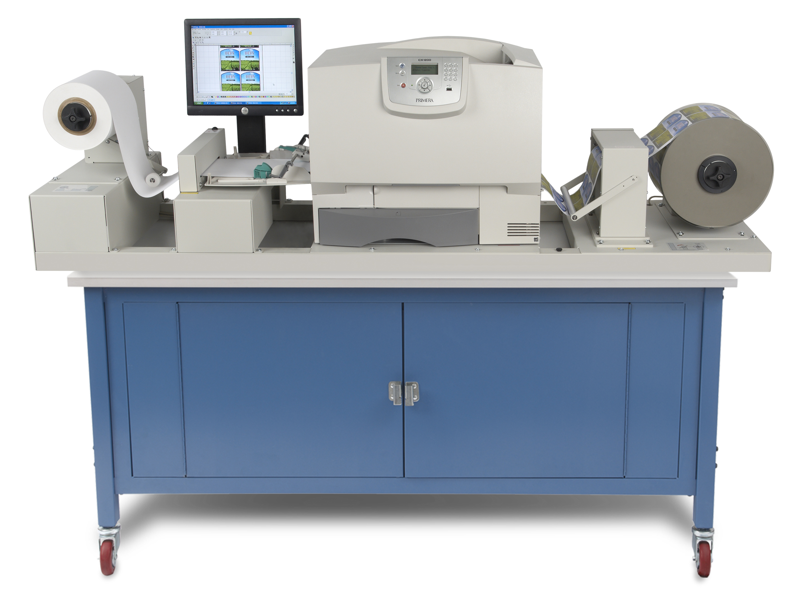 Lease your Primera CX1200 color label press from DurafastLabel.com