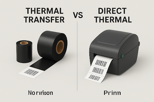 Thermal Transfer vs Thermal Printing