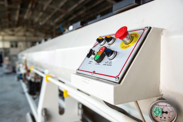 Waterproof and heat-resistant labels on industrial equipment