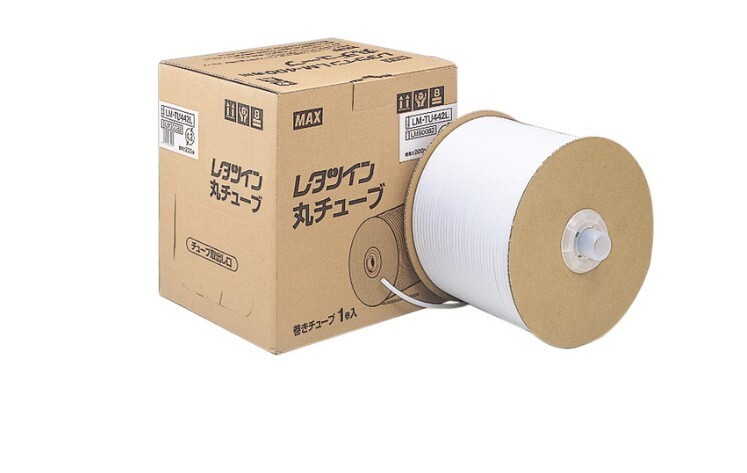 MAX Letatwin LM-TU442L L Tube 4.2mm x 200m Vinyl PVC Drum Roll