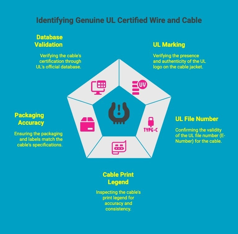 Identifying Genuine UL Certified Wire and Cable