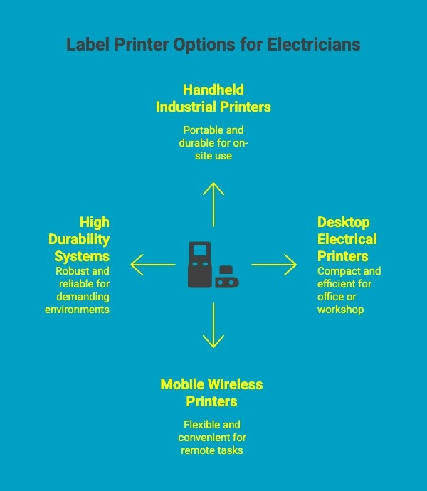 Infographics on Label Printer Options for Electricians Infographics on Label Printer Options for Electricians