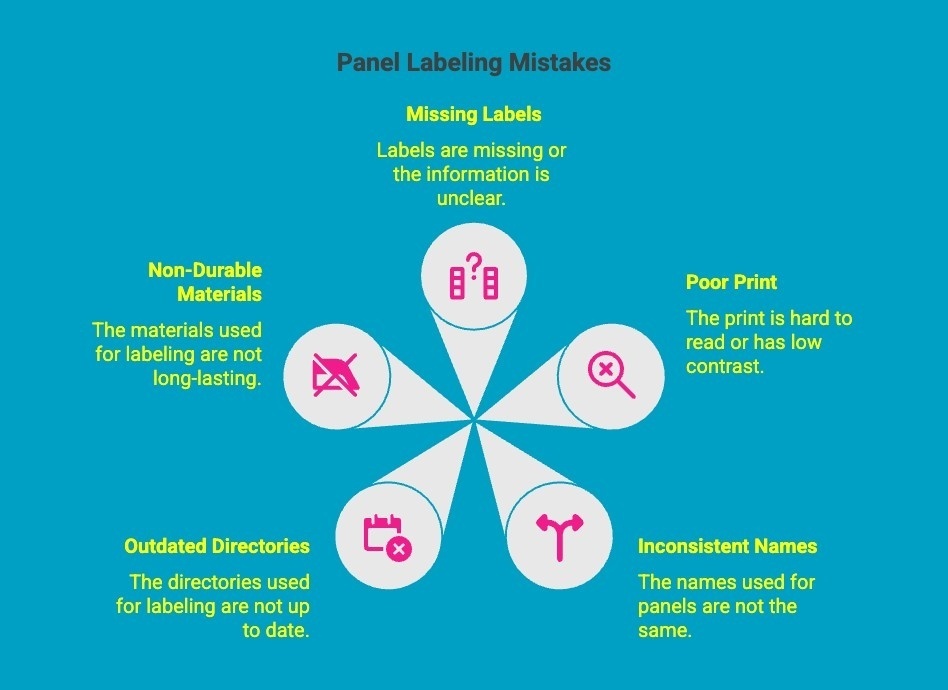 Infographics on Panel Labeling Mistakes Infographics on Panel Labeling Mistakes