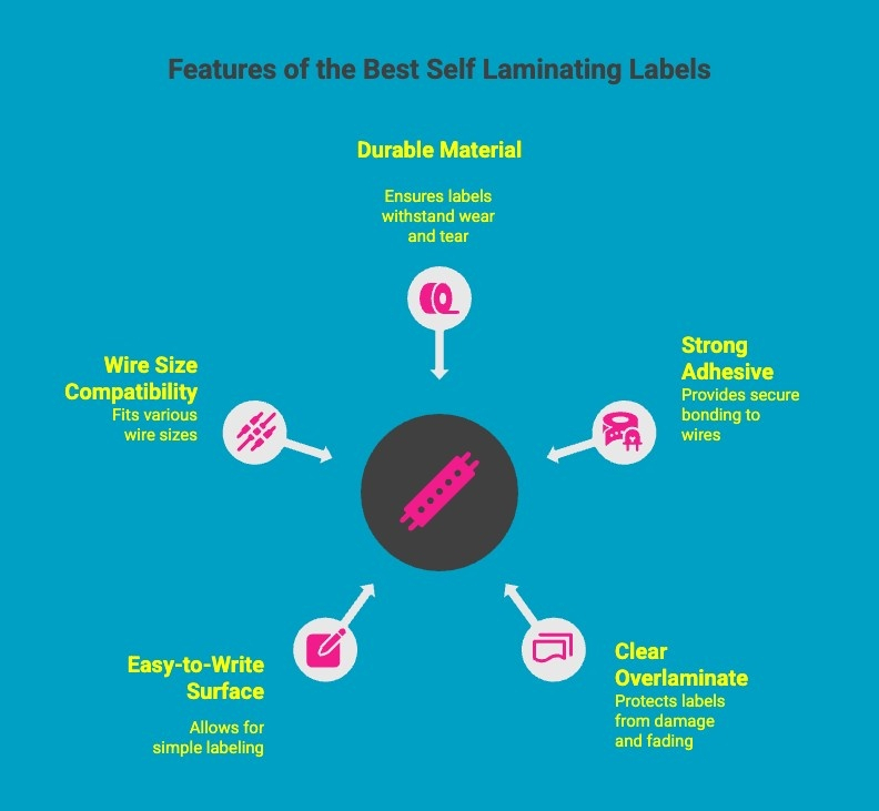 Infographics on Features of the Best Self Laminating Labels Infographics on Features of the Best Self Laminating Labels
