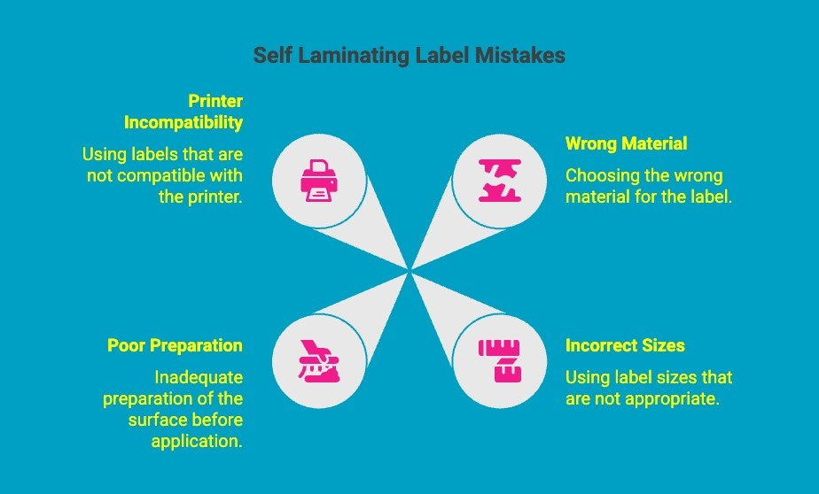Infographics on Self Laminating Label Mistakes Infographics on Self Laminating Label Mistakes