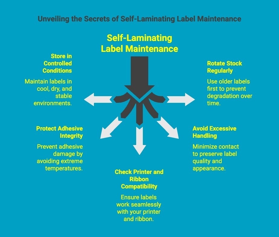Infographics on Unveiling the Secrets of Self-Laminating Label Maintenance Infographics on Unveiling the Secrets of Self-Laminating Label Maintenance