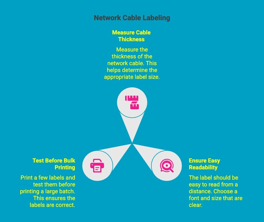 Infographics on Network Cable Labeling Infographics on Network Cable Labeling