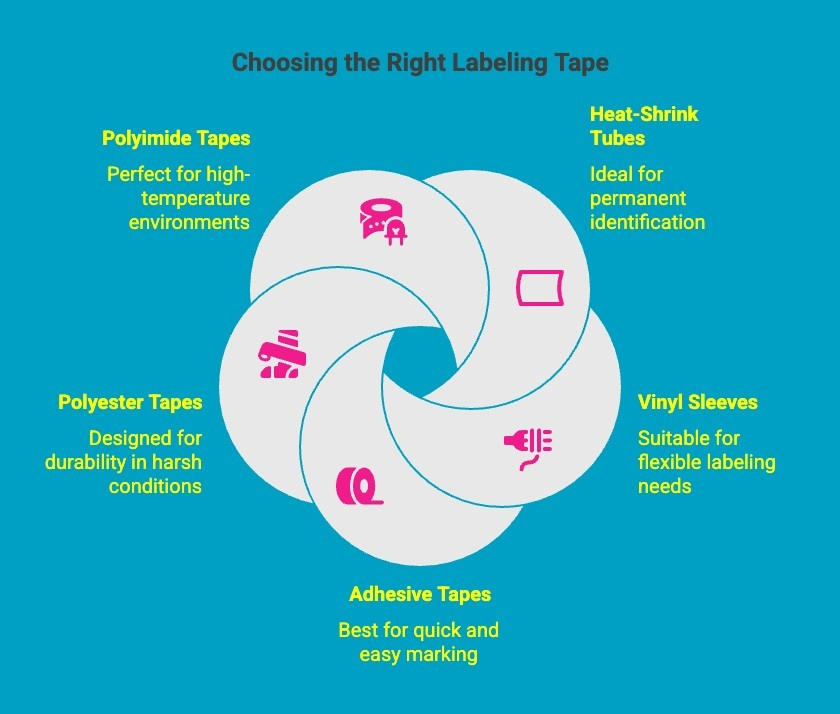 Infographics on Choosing the Right Labeling Tape Infographics on Choosing the Right Labeling Tape