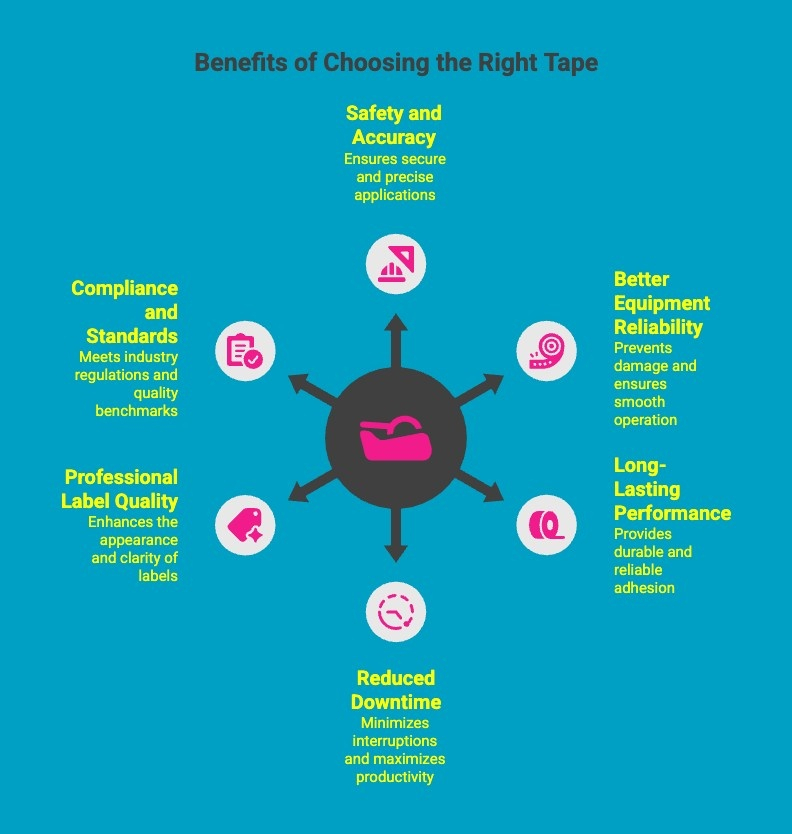 Infographics on Benefits of Choosing the Right Tape Infographics on Benefits of Choosing the Right Tape