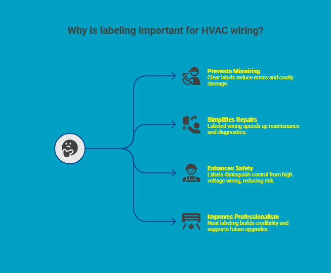 Infographic on Why Is Labeling Important for HVAC Wiring Infographic on Why Is Labeling Important for HVAC Wiring