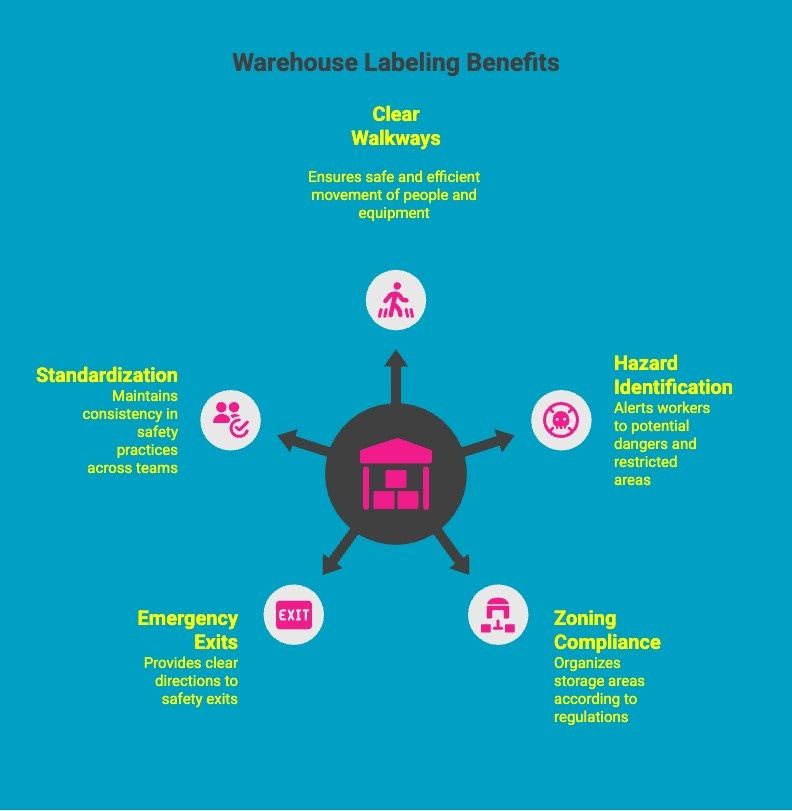 Infographics on Warehouse Labeling Benefits Infographics on Warehouse Labeling Benefits