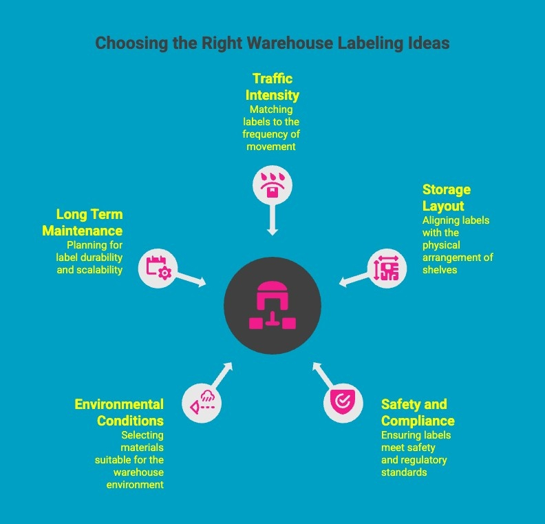 Infographics on Choosing the Right Warehouse Labeling Ideas Infographics on Choosing the Right Warehouse Labeling Ideas
