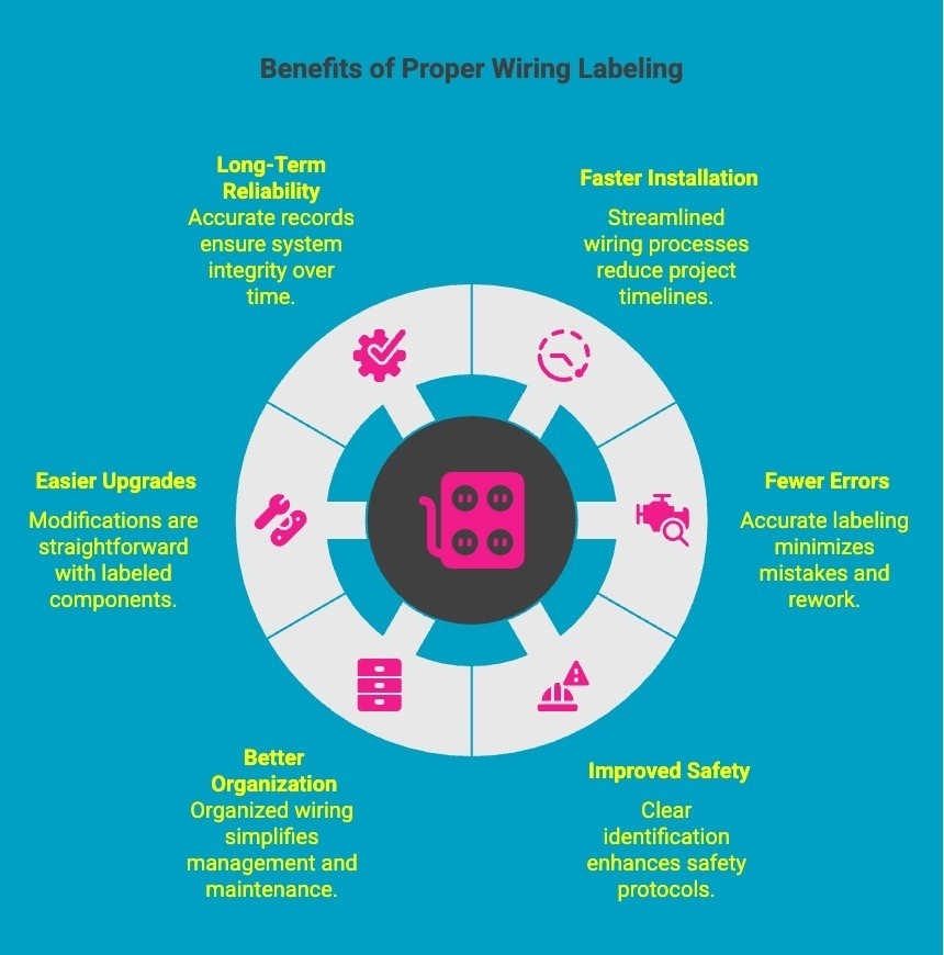 Infographics on Benefits of Proper Wiring Labeling Infographics on Benefits of Proper Wiring Labeling