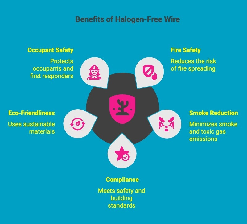 Infographics on Benefits of Halogen-Free Wire Infographics on Benefits of Halogen-Free Wire