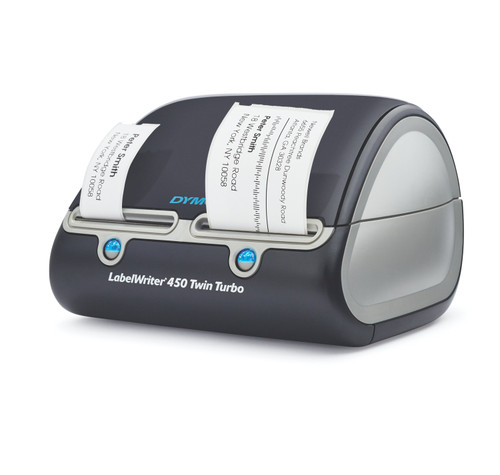 Dymo 1752266 LabelWriter 450 Twin Turbo Direct Thermal Label Printer for PC and Mac