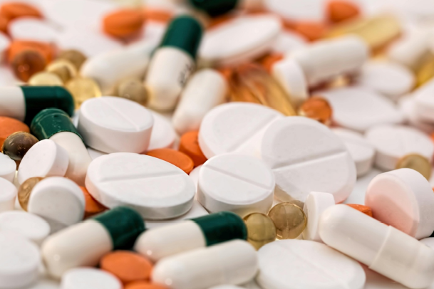 A picture of pills