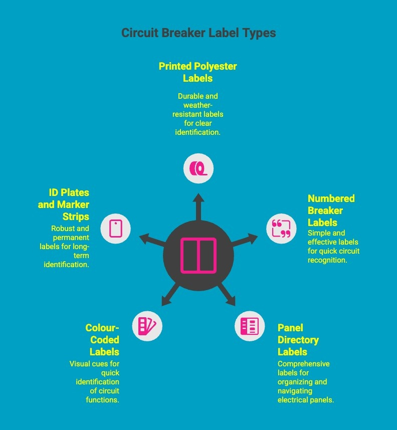Infographics on Circuit Breaker Label Types